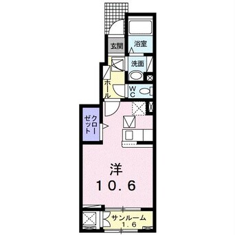 間取図 プラシード・カーサA