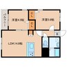 PHOENIX鏡FOREST 2LDKの間取り