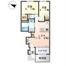 ロータスコートⅠ 2LDKの間取り