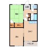 ロイヤルプラザ 2DKの間取り
