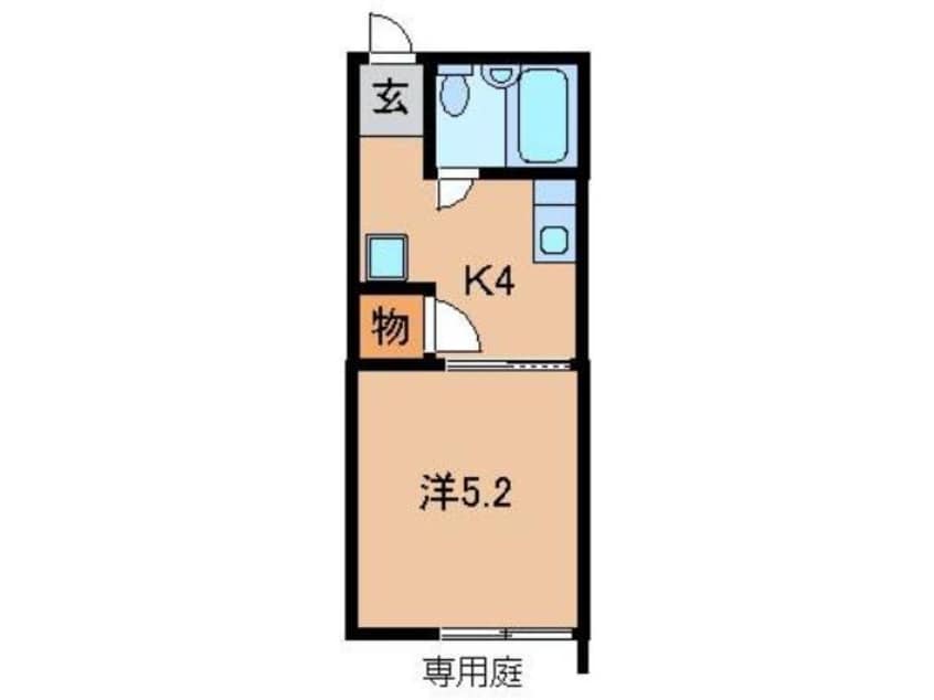 間取図 桜ハイツ壱番館