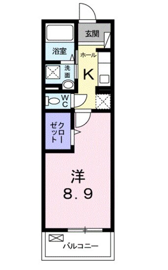 間取図 リヴェール