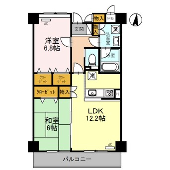 間取図 EAST VILLAGE 2001