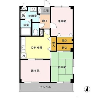 間取図 ヴィレッジヤマモト