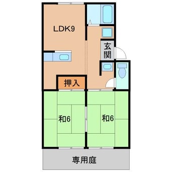間取図 カーサ境原