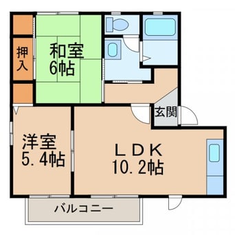 間取図 バリュージュ保田