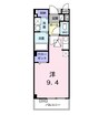 サニーサイド 1Rの間取り