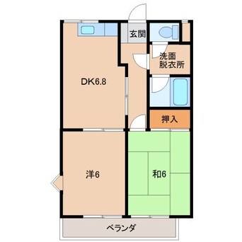 間取図 レジデンススバル