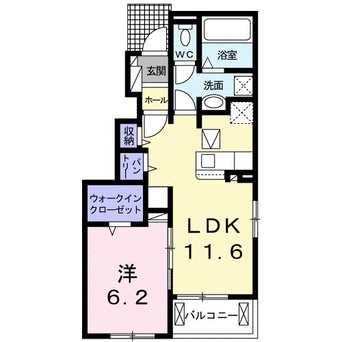 間取図 南海高野線/御幸辻駅 徒歩16分 1階 築2年