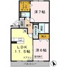 グレイス ヒルズ 2LDKの間取り