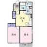 和歌山線/紀伊山田駅 徒歩15分 1階 築20年 2DKの間取り