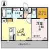 南海本線/和歌山市駅 徒歩16分 2階 築5年 1LDKの間取り