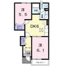 和歌山線/高野口駅 徒歩12分 1階 築22年 2DKの間取り