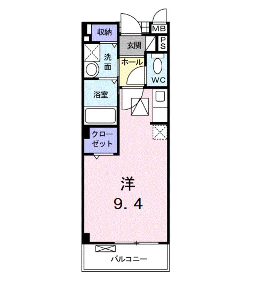 間取図 和歌山線/橋本駅 徒歩5分 1階 築18年
