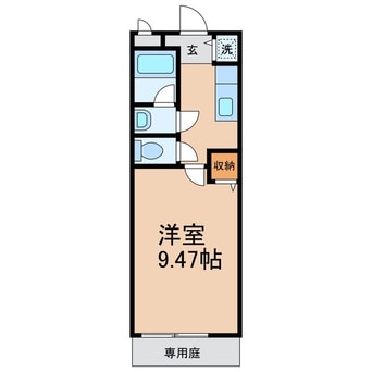 間取図 フジパレス手平