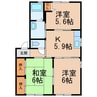 ラウンド.1 3Kの間取り