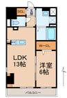 阪和線・羽衣線/和歌山駅 徒歩7分 2階 1年未満 1LDKの間取り