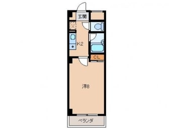 間取図 コモドアロッジオ