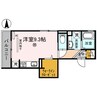 きのくに線・紀勢本線/和歌山市駅 徒歩26分 3階 築浅 1Rの間取り