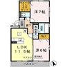 グレイス ヒルズ 2LDKの間取り
