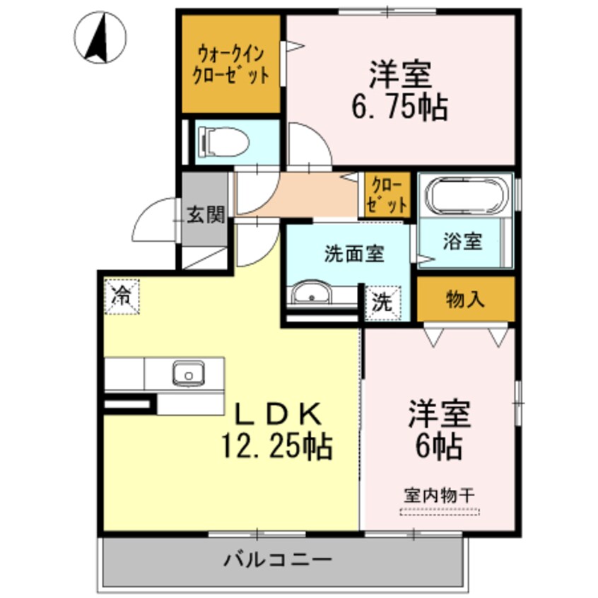 間取図 フロレゾン キヒロ
