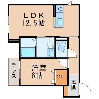 間取図 南海本線/和歌山市駅 徒歩11分 1階 築3年