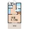 南海本線/和歌山市駅 バス:7分:停歩2分 1階 築23年 1Kの間取り