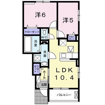 間取図 クインス A