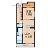 南海本線/和歌山市駅 徒歩5分 2階 建築中 1LDKの間取り