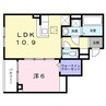 南海本線/和歌山市駅 徒歩10分 1階 1年未満 1LDKの間取り