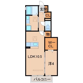 間取図 アネックス日前