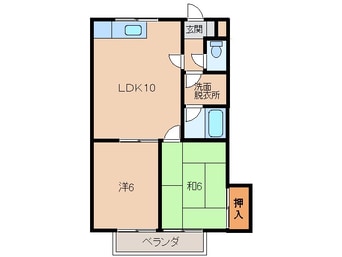 間取図 Ivy courtあら川