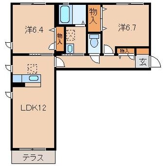 間取図 ガーデンハイツⅡ