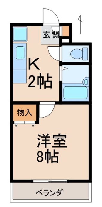 間取図 グリーンフルいがみ