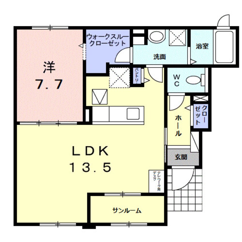 間取図 プレミアムガーデンⅠ
