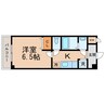 阪和線・羽衣線/和歌山駅 徒歩11分 1階 築19年 1Kの間取り