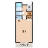 阪和線・羽衣線/紀伊中ノ島駅 徒歩6分 1階 築35年 1Rの間取り