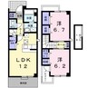 サンワードⅠ 2LDKの間取り