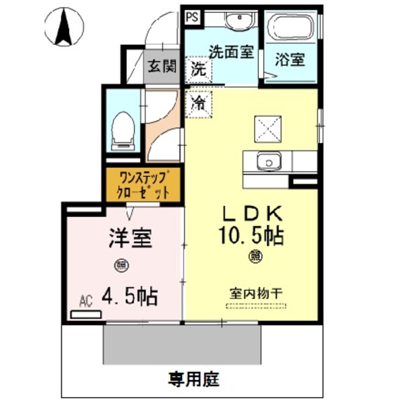 間取図 きのくに線・紀勢本線/黒江駅 徒歩21分 1階 築11年