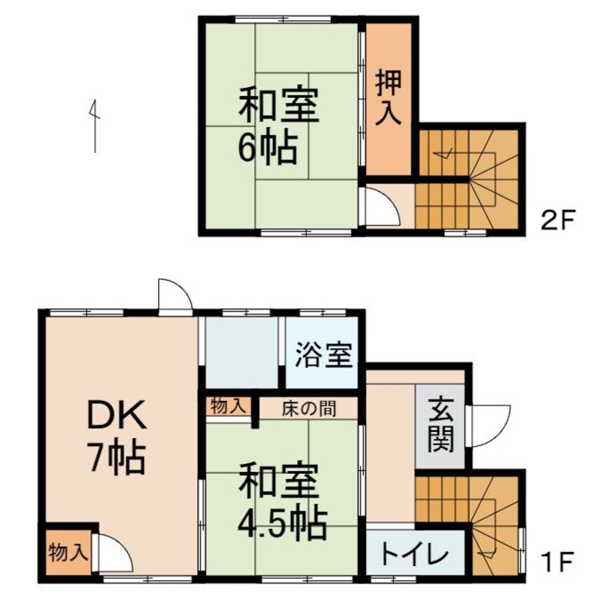 間取図 一戸建16042