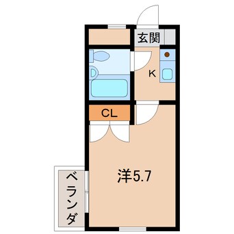 間取図 メゾンクレセール