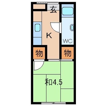 間取図 テラスハウス小野町