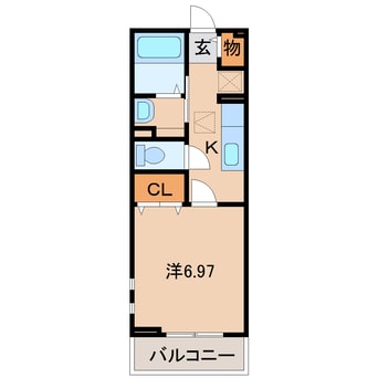 間取図 ミーティア　Ⅲ