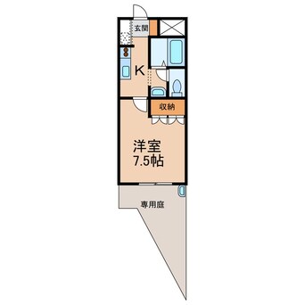 間取図 南海高野線/橋本駅 徒歩9分 1階 築20年