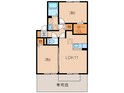 D-room花みずきの間取図