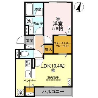 間取図 きのくに線・紀勢本線/宮前駅 徒歩18分 2階 建築中