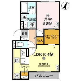 間取図 きのくに線・紀勢本線/宮前駅 徒歩18分 1階 建築中