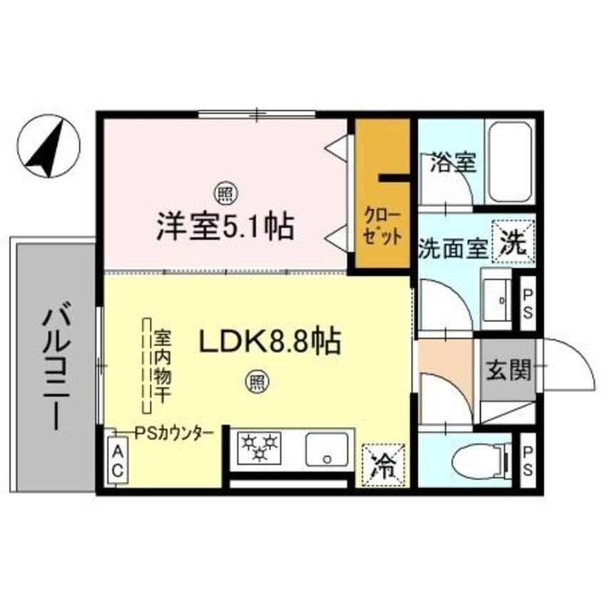 間取図 きのくに線・紀勢本線/宮前駅 徒歩18分 2階 建築中