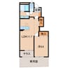 和歌山線/田井ノ瀬駅 徒歩17分 1階 築14年 1LDKの間取り