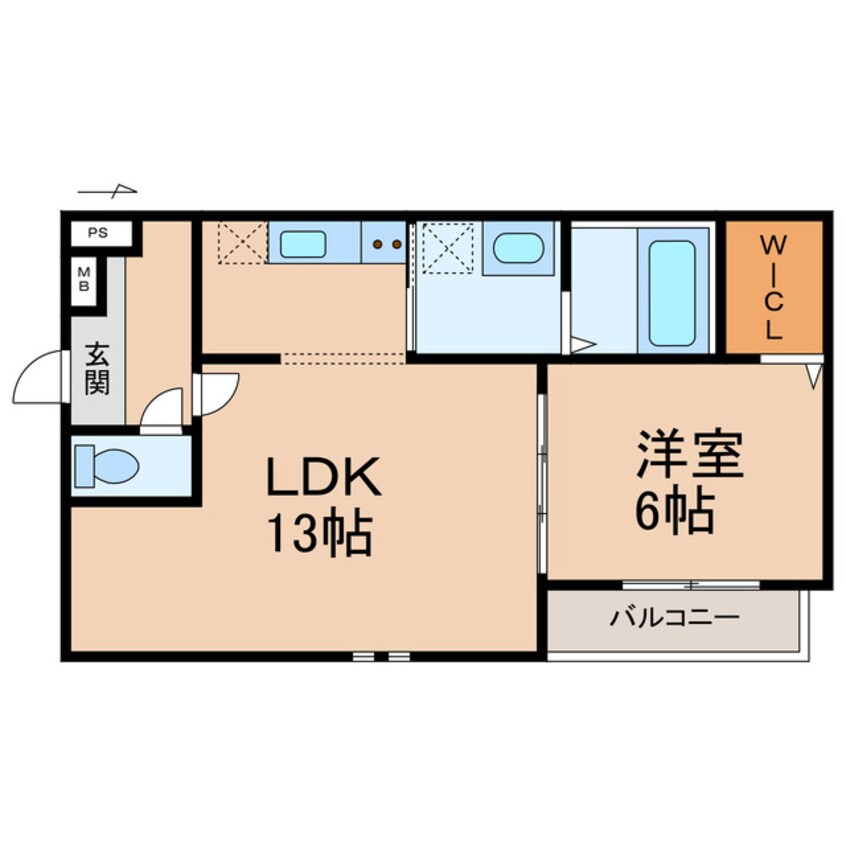 間取図 南海本線/和歌山市駅 徒歩6分 3階 建築中